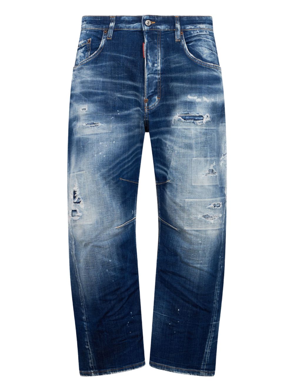 Dsquared2 jeans vissuto uomo blu