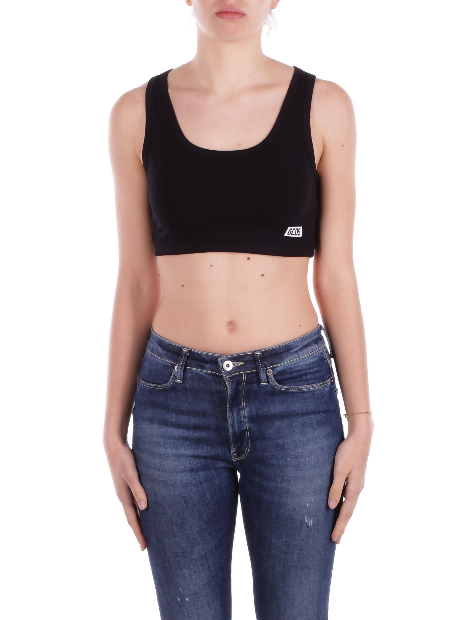 Gcds femme haut b1ew2811uw1 99 essentiels mini top noir 103 €