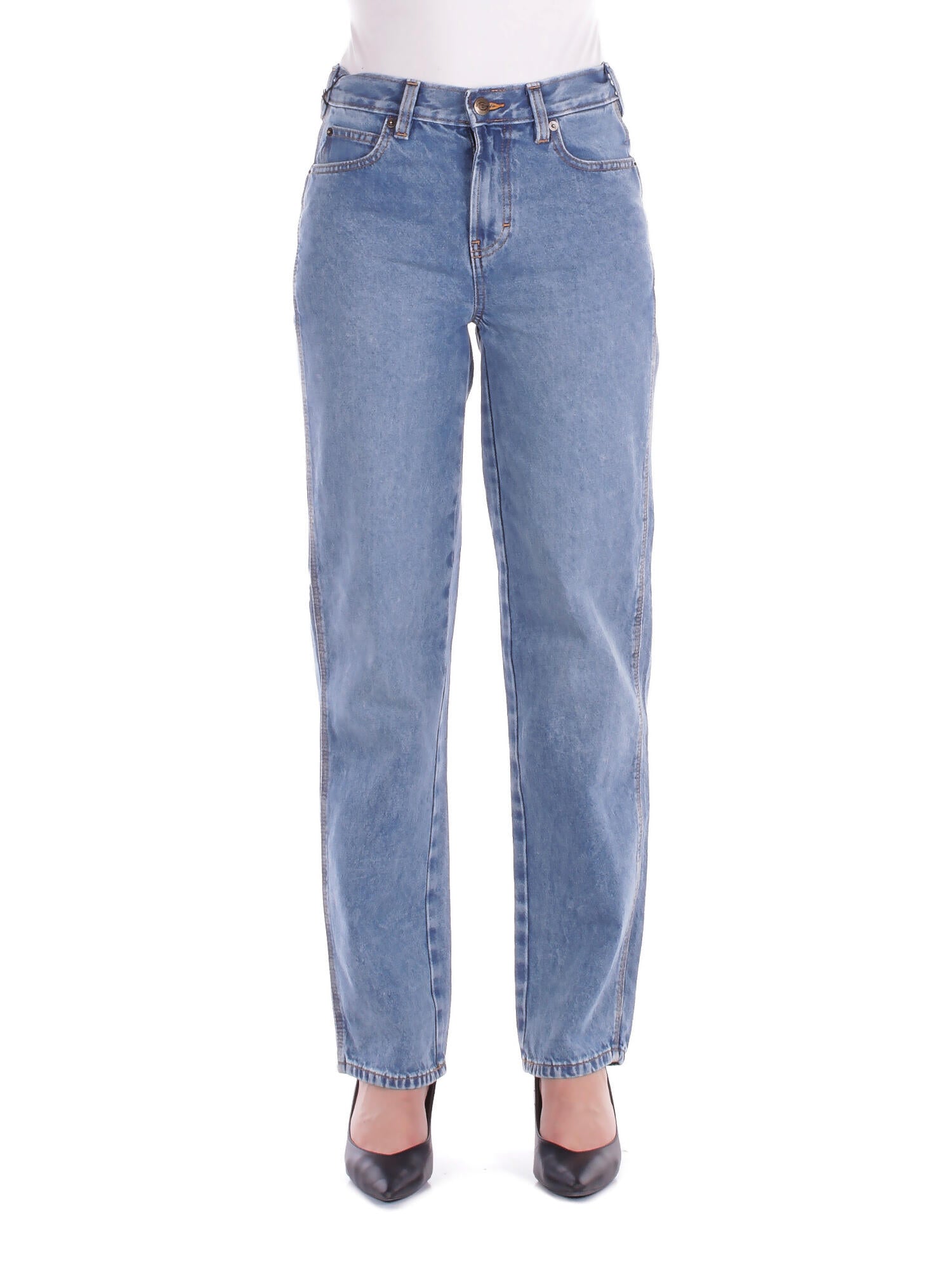 Dickies jeans femme dk0a87nn k211 denim farner w bleu releve w bleu rince 103 €