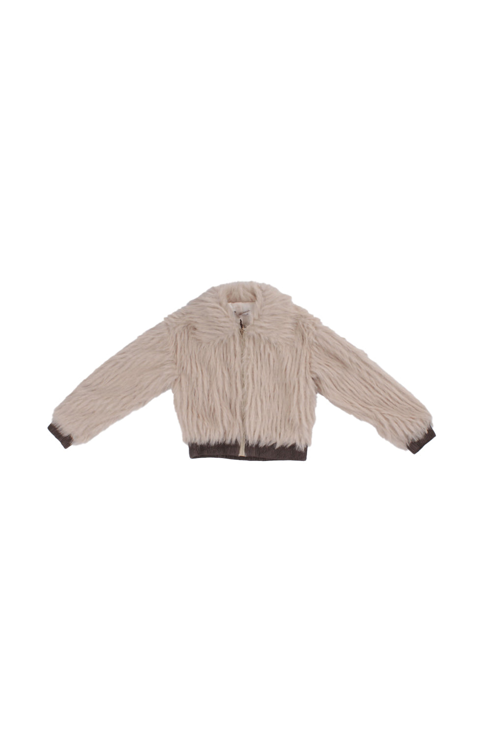 Manila Grace veste pour bebe m2951w25 ma645 Cappuccino en fourrure de bombardier 219 €
