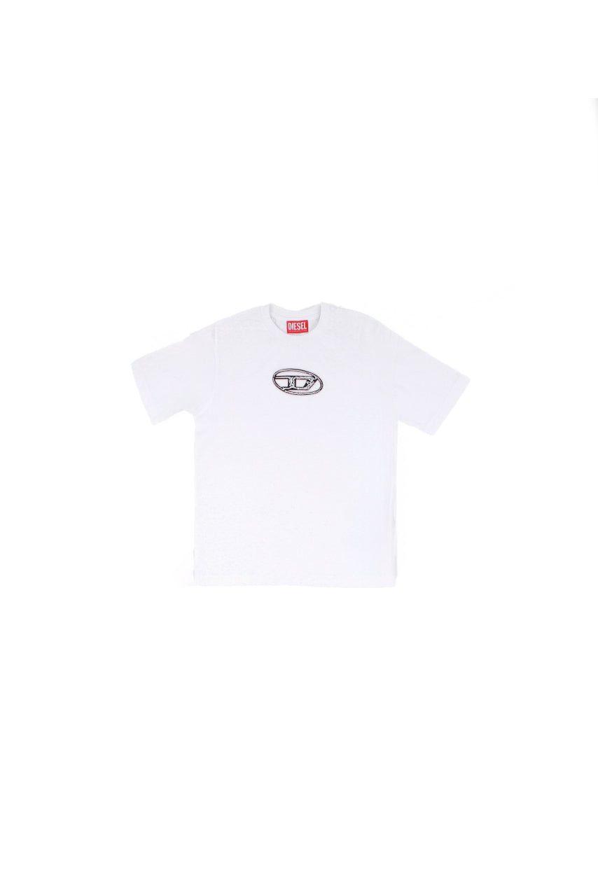 Diesel T-shirt bebe j02471 Kyaun k100 treden sur blanc 103 €
