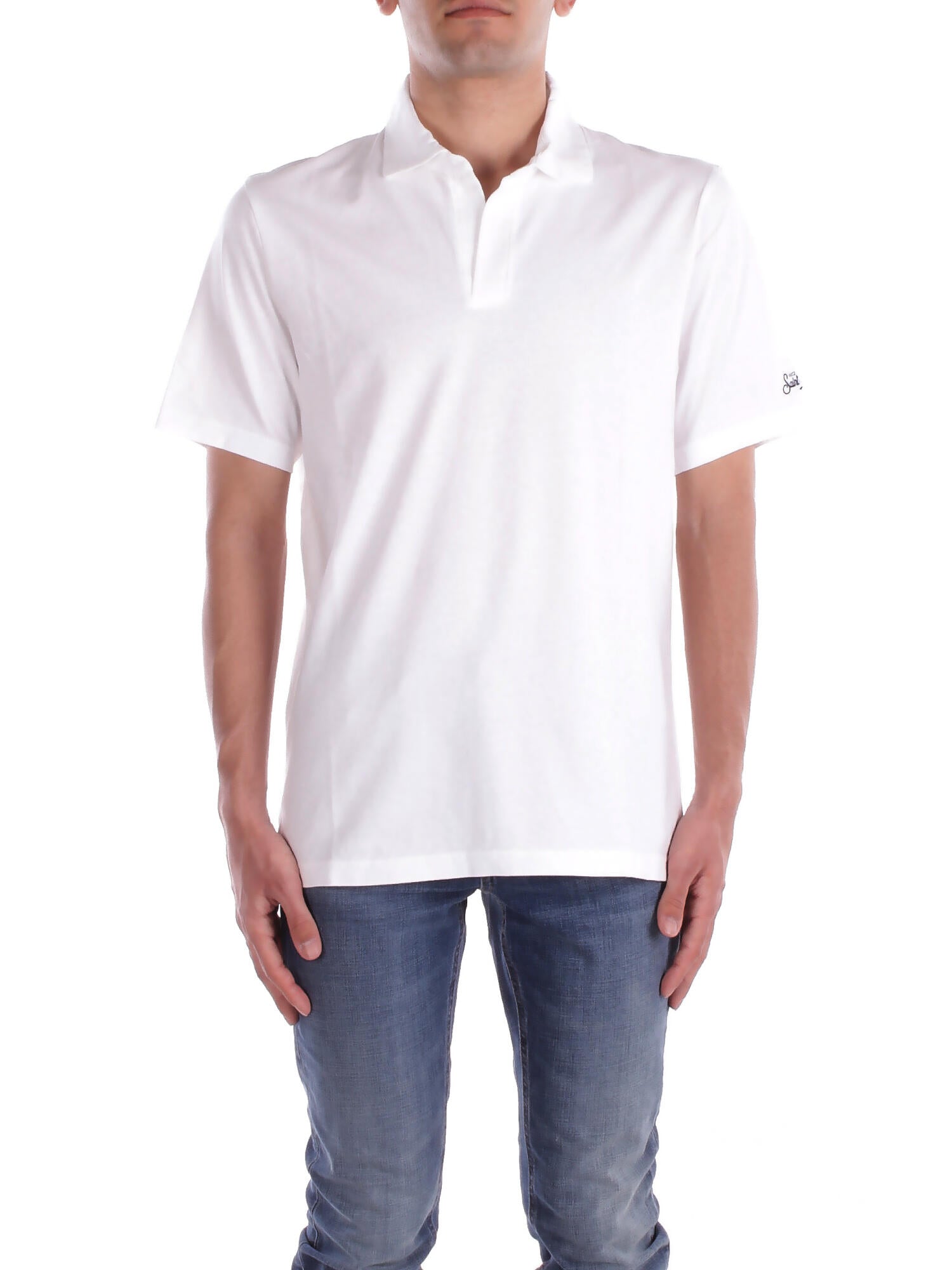 mc2 saint barth homme polo brgh001 00032h 01n blanc brillant 119$