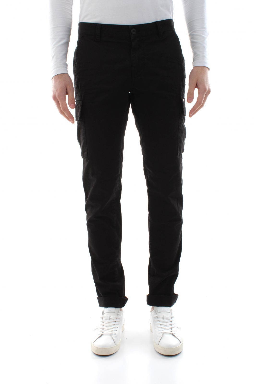 Masons Men's Trousers Mason's Chile Cbe109/ss - 2pn2a2146 014 Black In Black