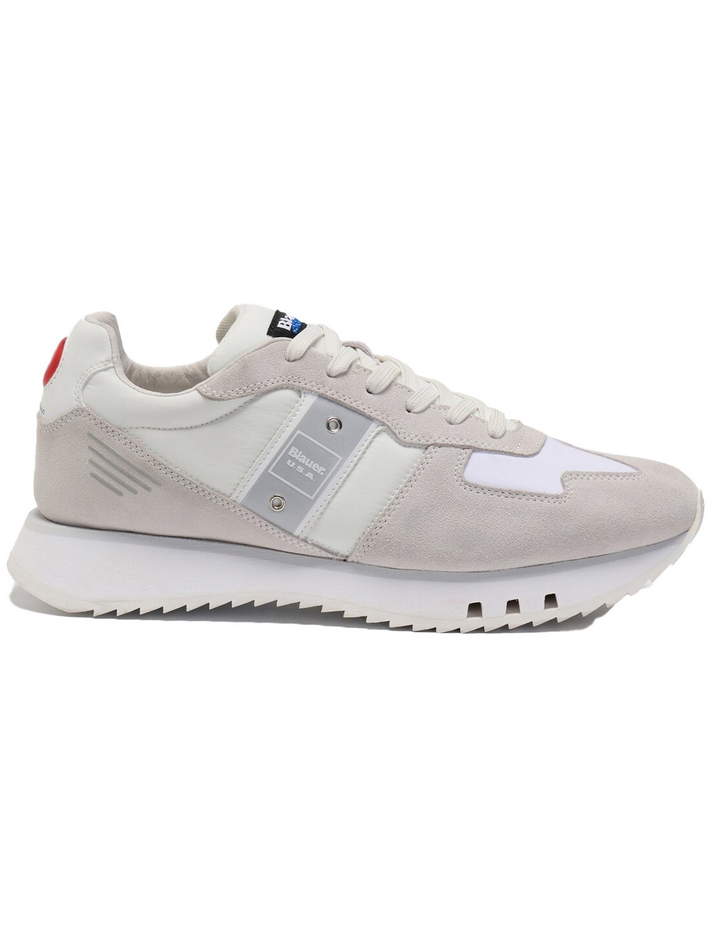 Blauer scarpe uomo bianco-grigio