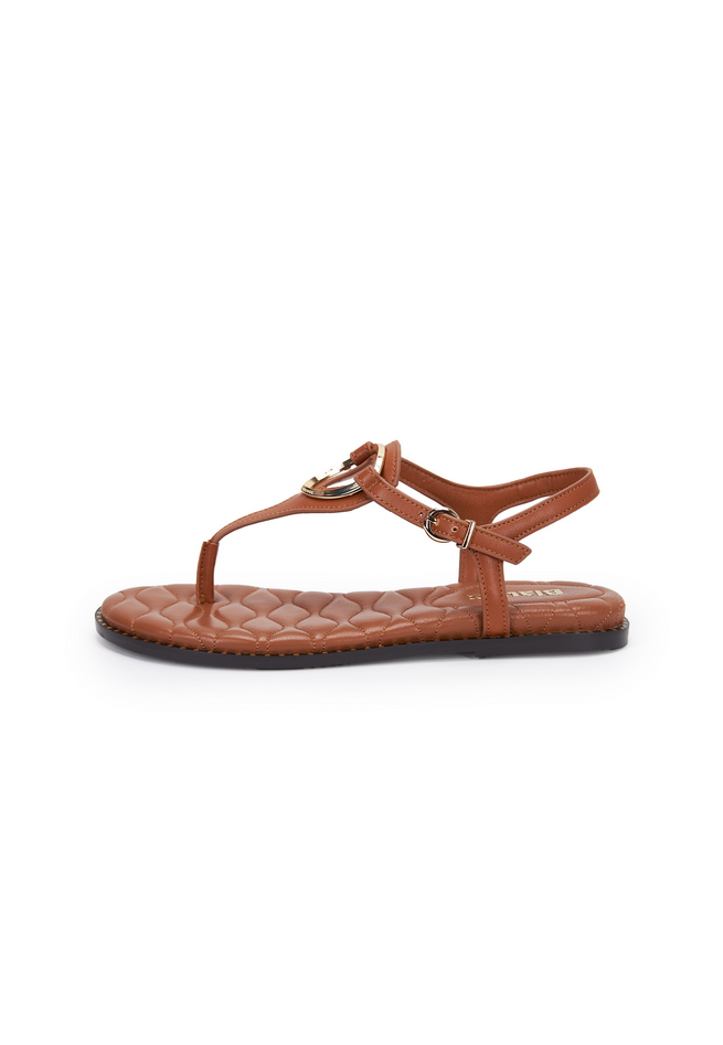 Blauer sandalo donna cognac