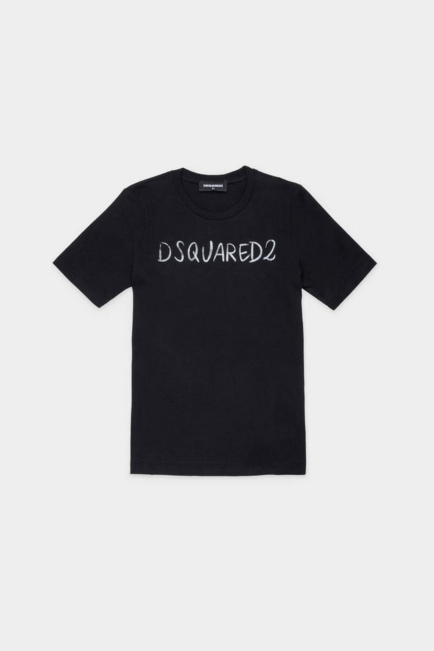 Dsquared t-shirt bambina nero