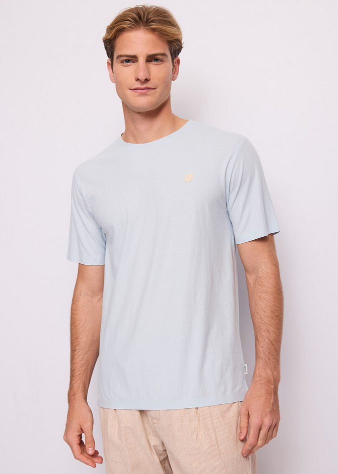 GAUDI t-shirt uomo celeste