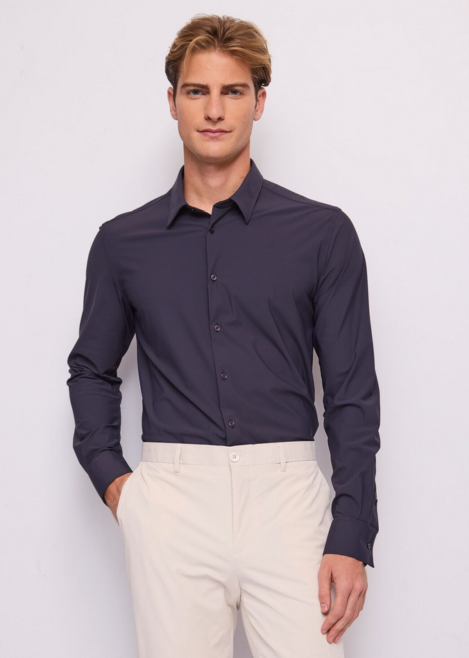 shirt man blue 221$