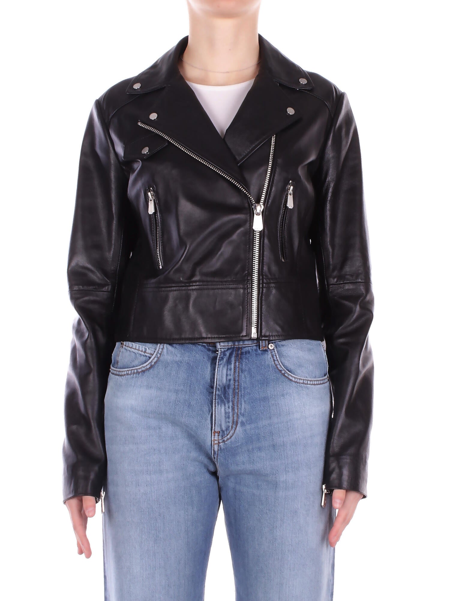 Pinko veste femme 106247a32i z99 nouveau clou noir sensible 442 €