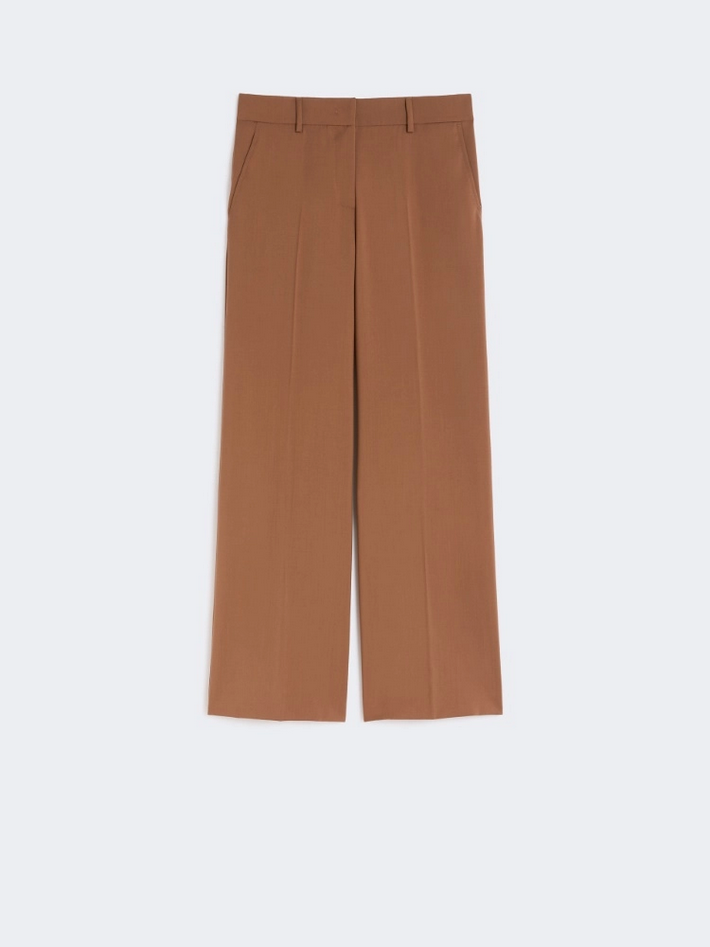 Pantalone palazzo donna cuoio