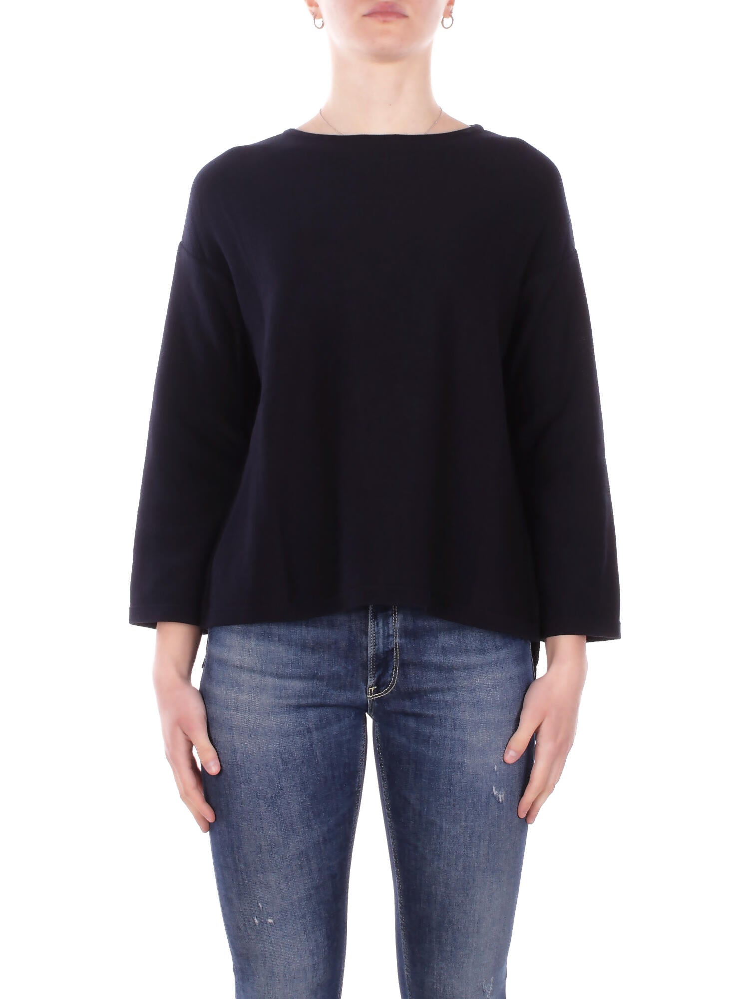 Max Mara Woman Knit 2616361127600 005 Mml Ocusta Blue Navy In Other