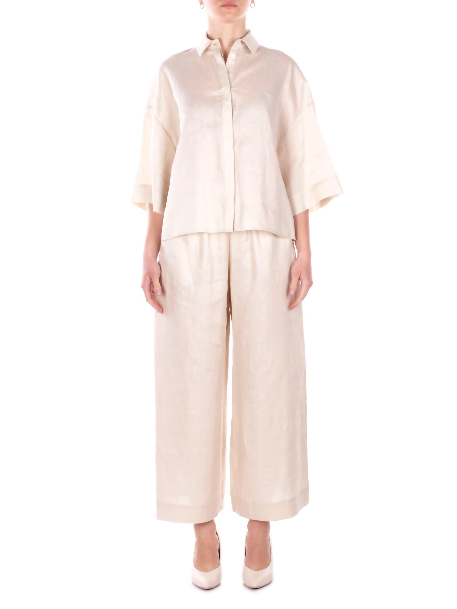 Max Mara Woman Shirt 2616111038600 011 Mml Milk Rite In Other
