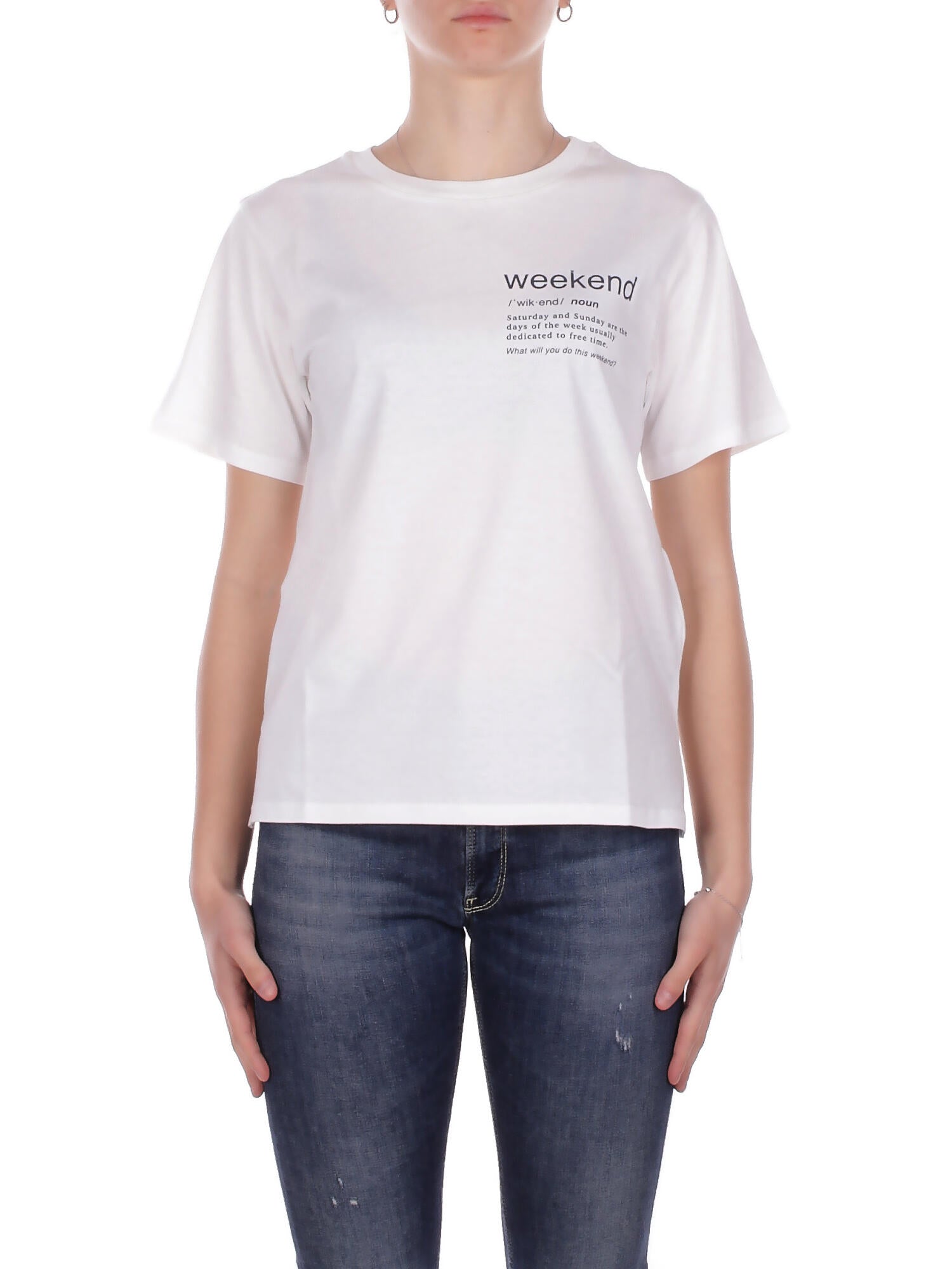 Max Mara T-shirt femme 2615971051600 003 wkd tenue blanche 103 €