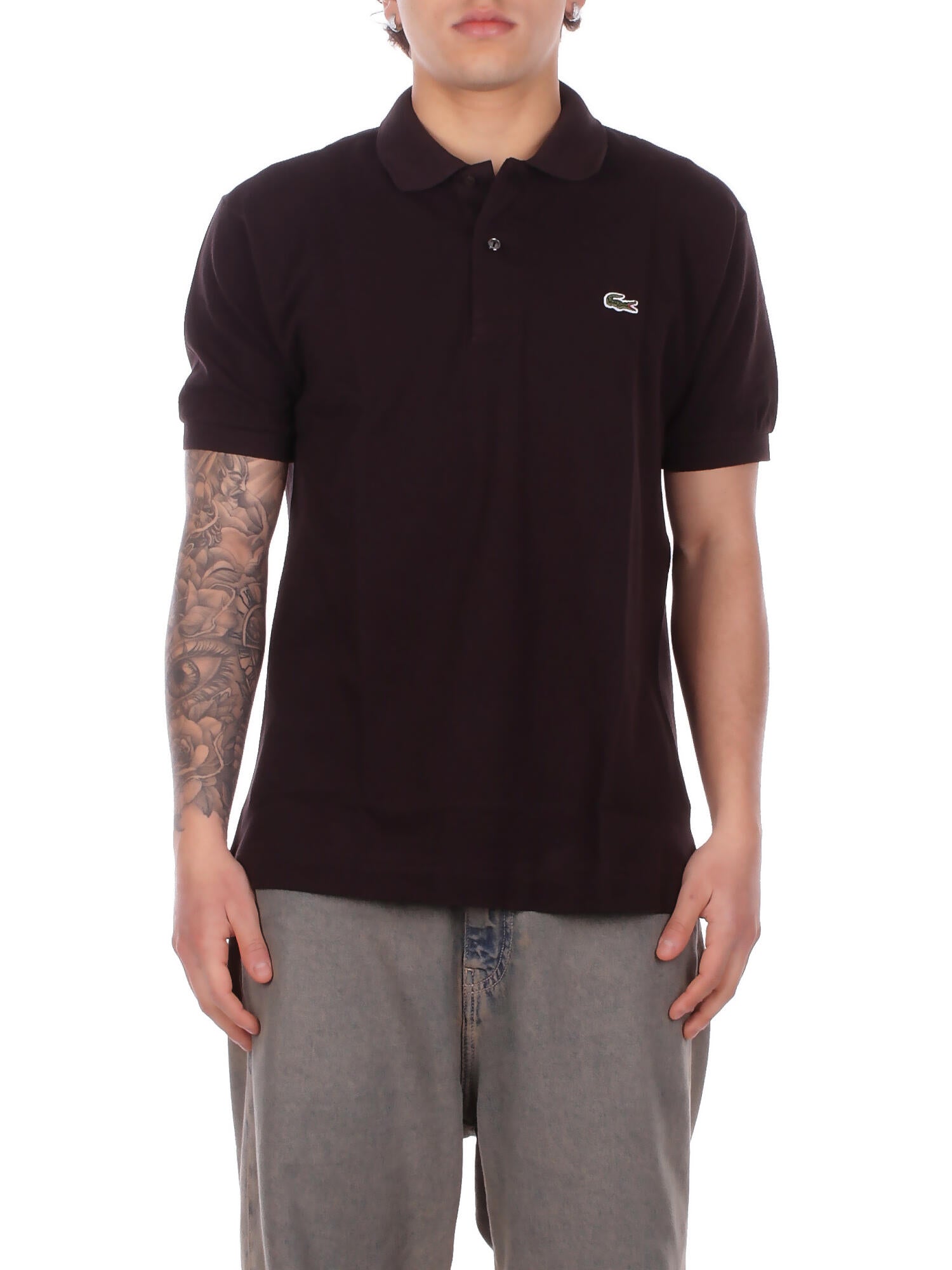 Lacoste homme polo 1212 3la Polo brun fonce 138 €