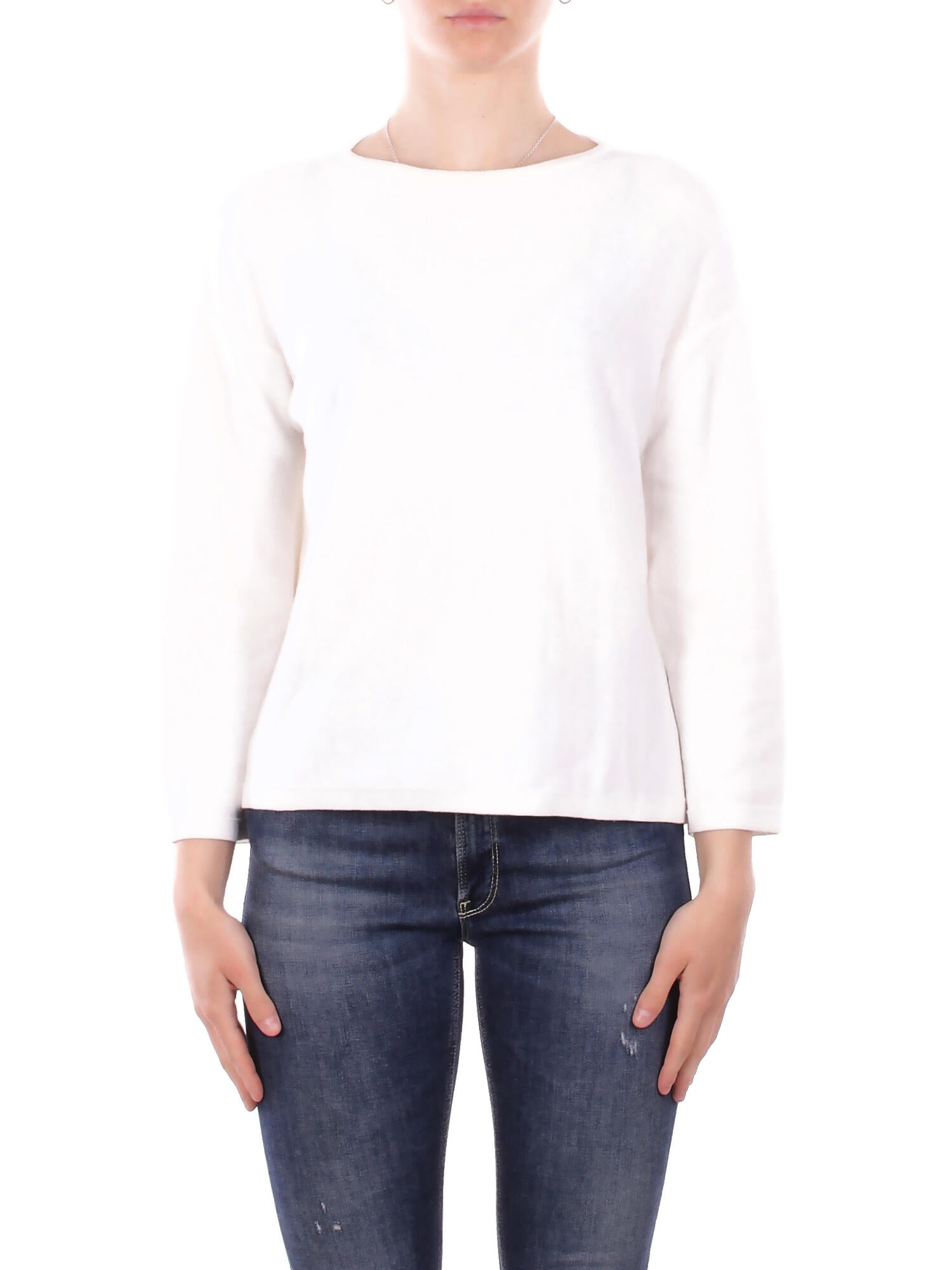 Max Mara Woman Knit 2616361127600 001 Mml Ocusta White