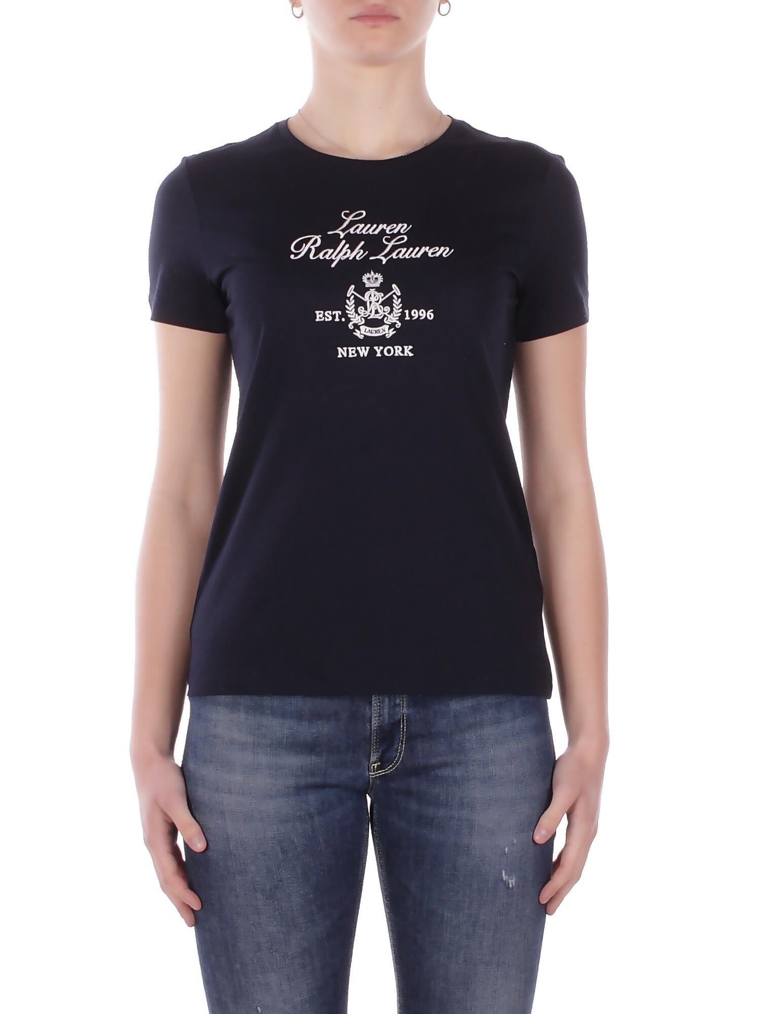 Ralph Lauren T-shirt femme 200p03725 001 katlin manches courtes t -shirt marine 149 €
