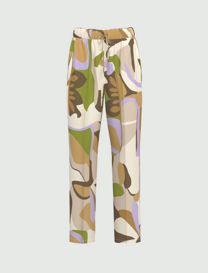 Pantalone jogger donna sabbia