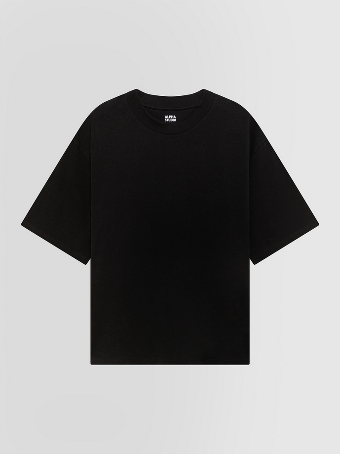 ALPHA STUDIO t-shirt uomo nero