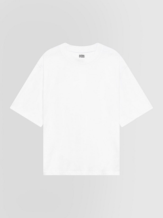 ALPHA STUDIO t-shirt uomo bianco