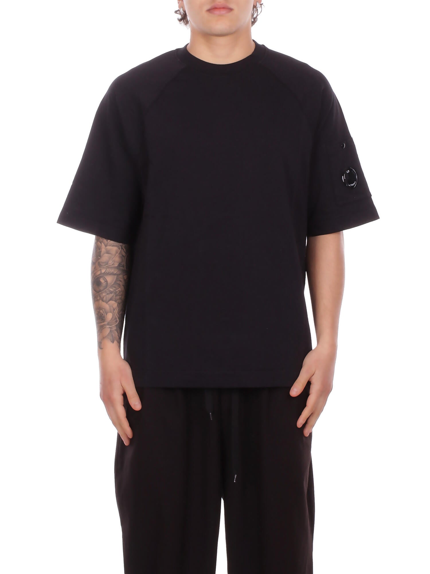 cp entreprise homme t-shirt 20cmss034a002246g 999 legere polaire courte transpiration noir 207 €