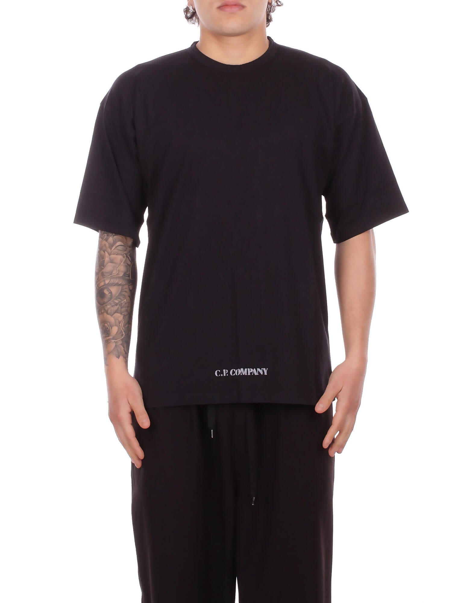 cp entreprise homme t-shirt 20cmts213a006057o 999 t-shirts manches courtes en 1020 noir 161 €