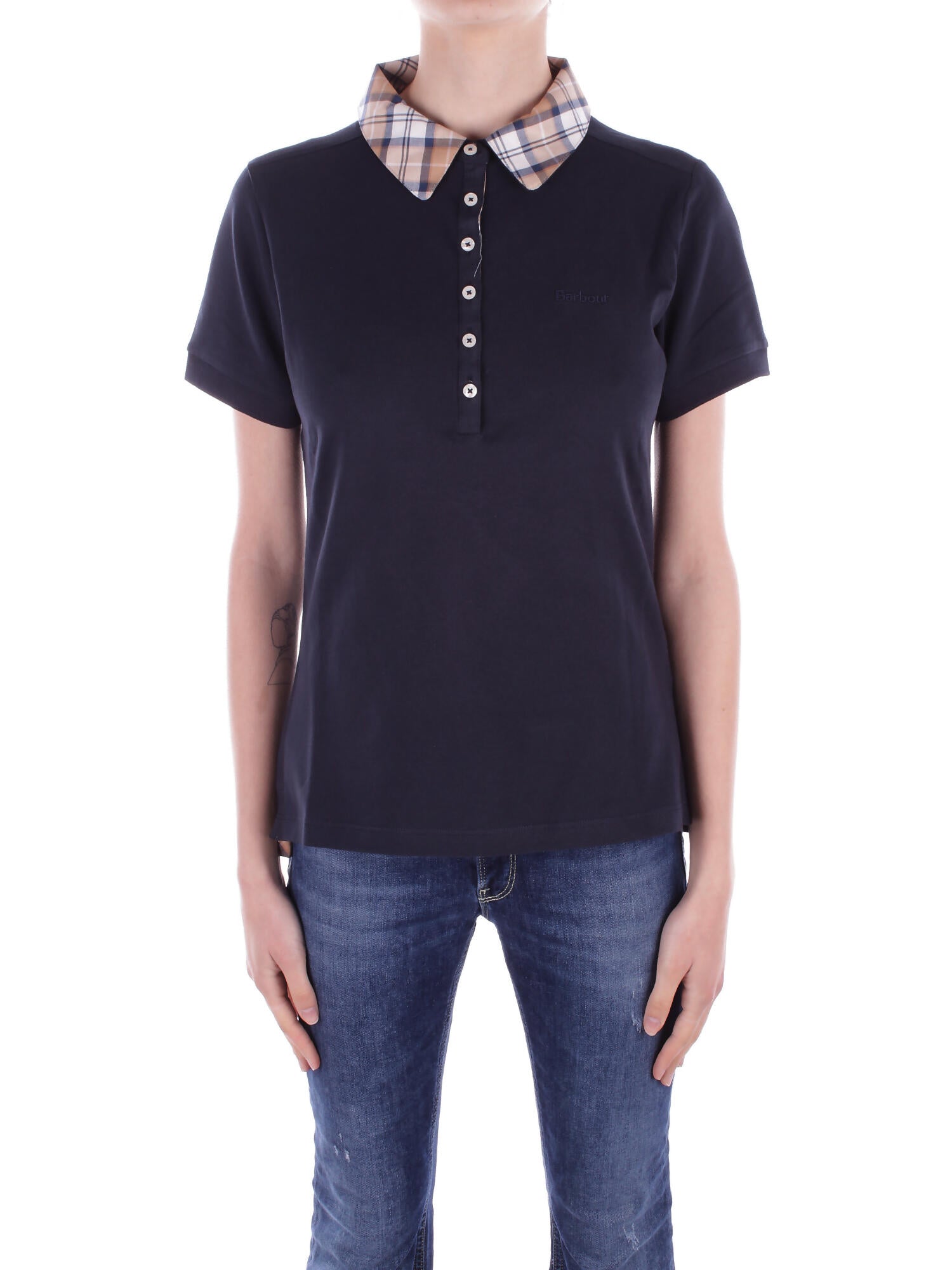 Barbour polo femme lml0633 ny13 Malvern haute marine 109 €