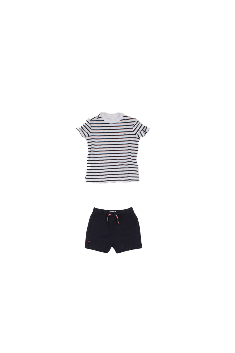 Tommy Hilfiger enfant complet kn0kn02379 c1g tee de bande essentielle marine courte 103 €