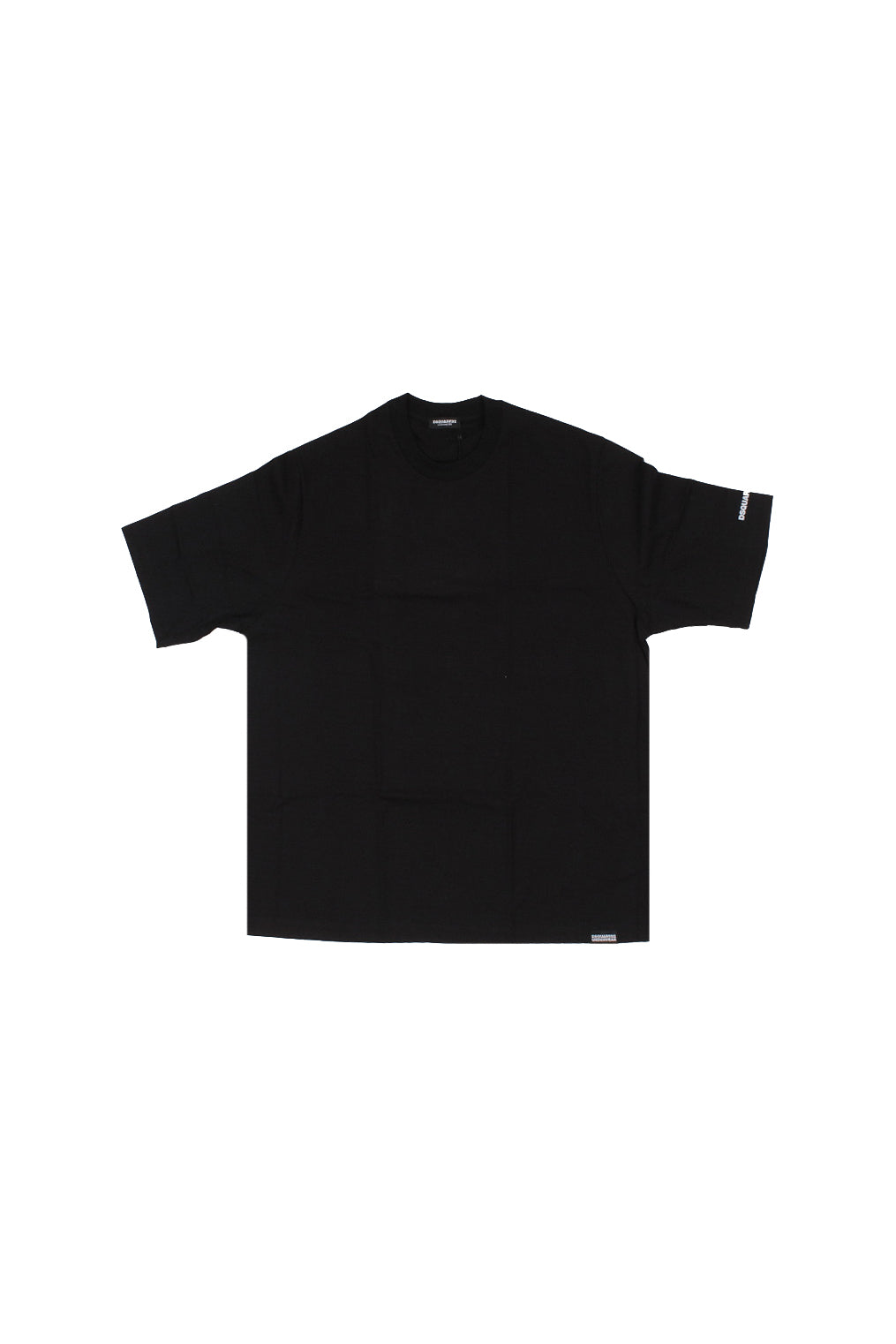 Dsquared2 T-shirt homme d9m3z6280 001 col rond noir 115 €