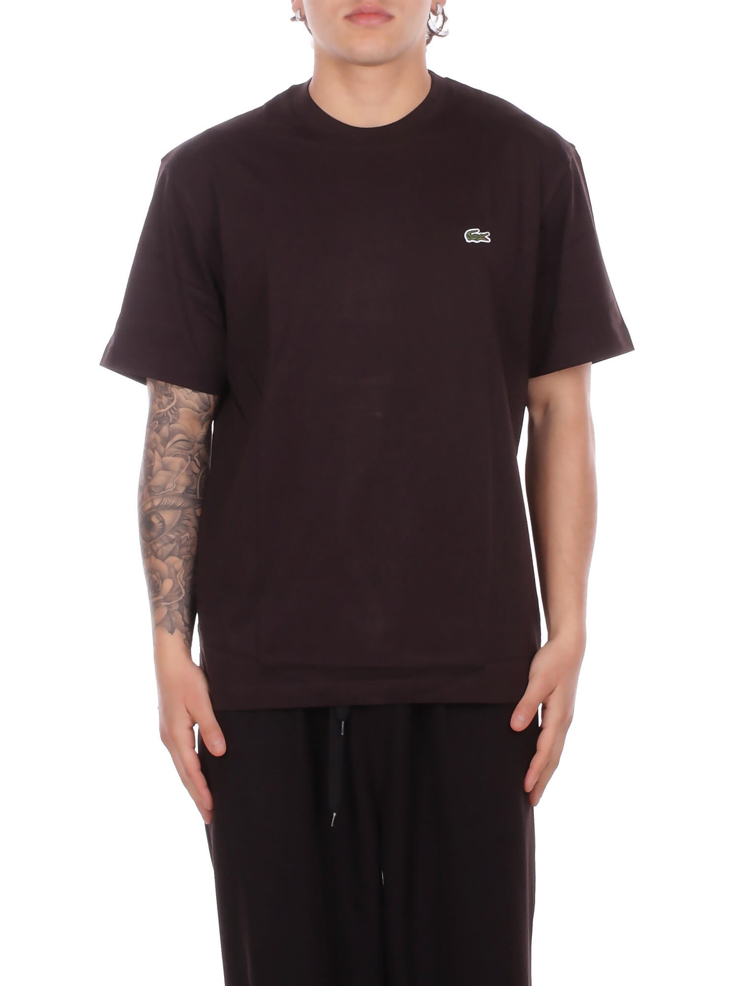 Lacoste T-shirt homme th7318 3la Chemise de tee marron 103 €