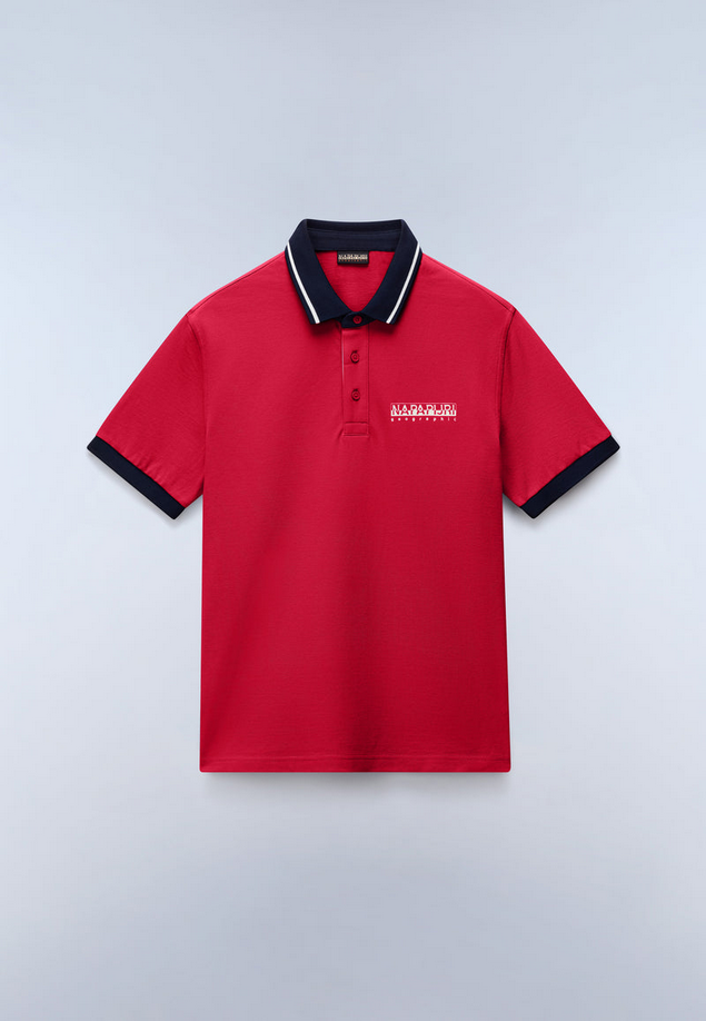NAPAPIJRI polo zeri uomo rosso