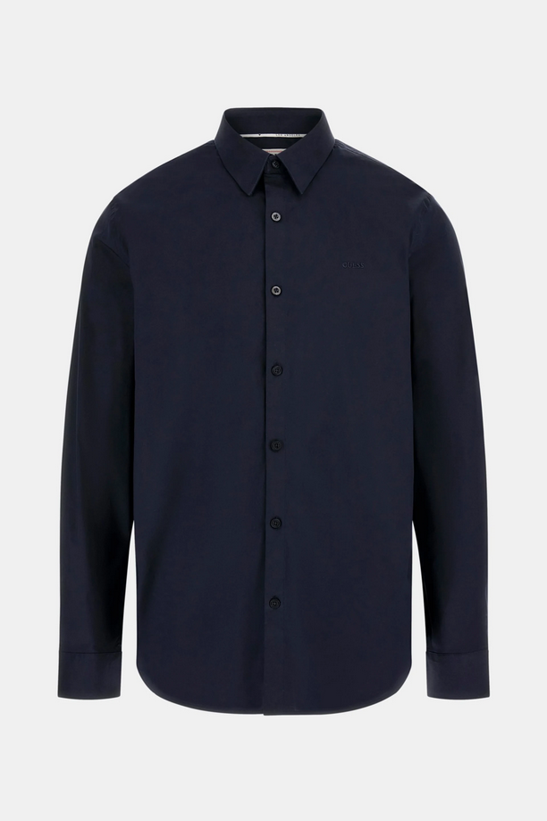 GUESS camicia uomo blu scuro