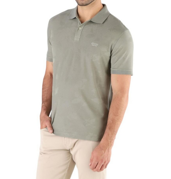 GUESS polo uomo verde chiaro
