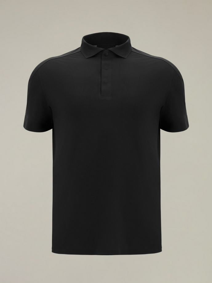 MACRON polo charlie uomo nero