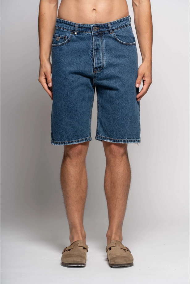 BLOCK 11 bermuda uomo blue navy