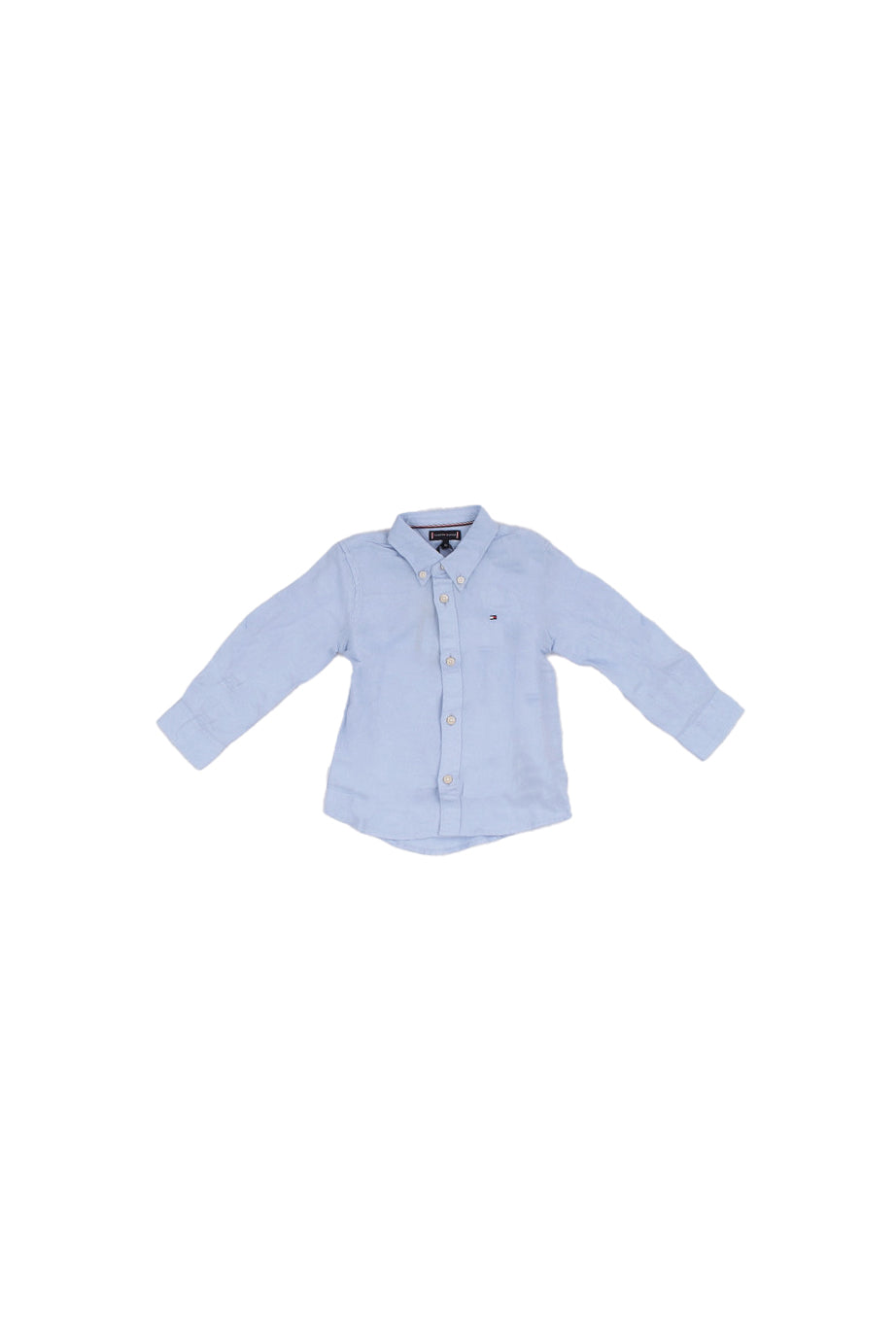 Tommy Hilfiger Chemise bebe kb0kb09550 c3q melange de lin detendu chemise est bleu 103 €