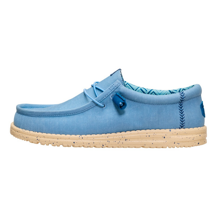 Scarpe wally stretch canvas uomo denim