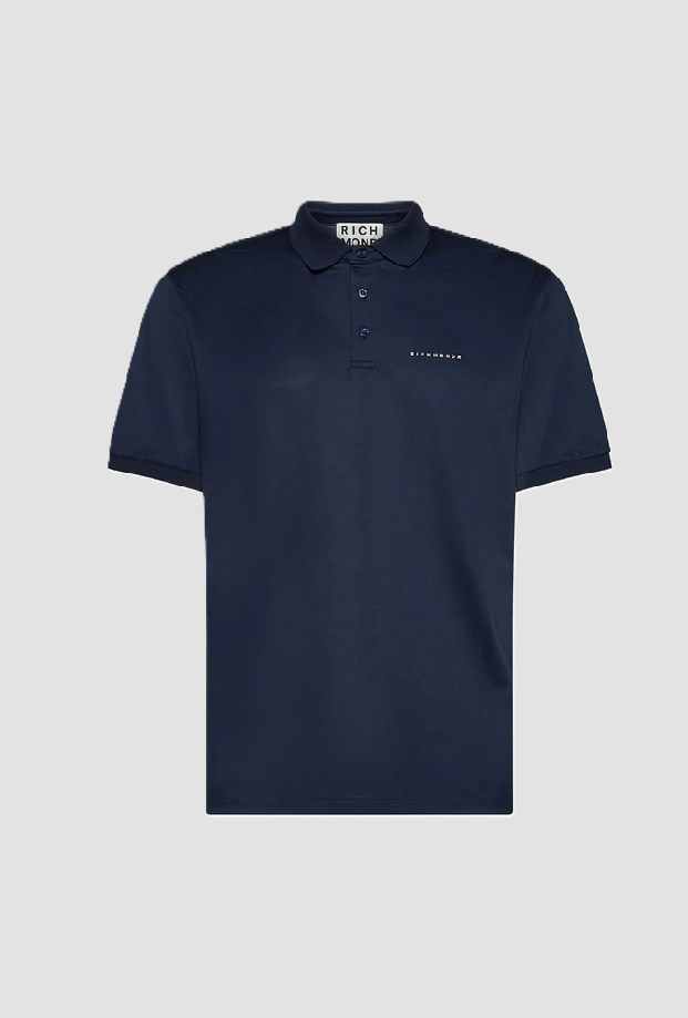 John Richmond polo uomo navy blue