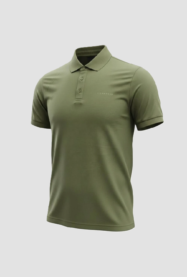 John Richmond polo uomo verde