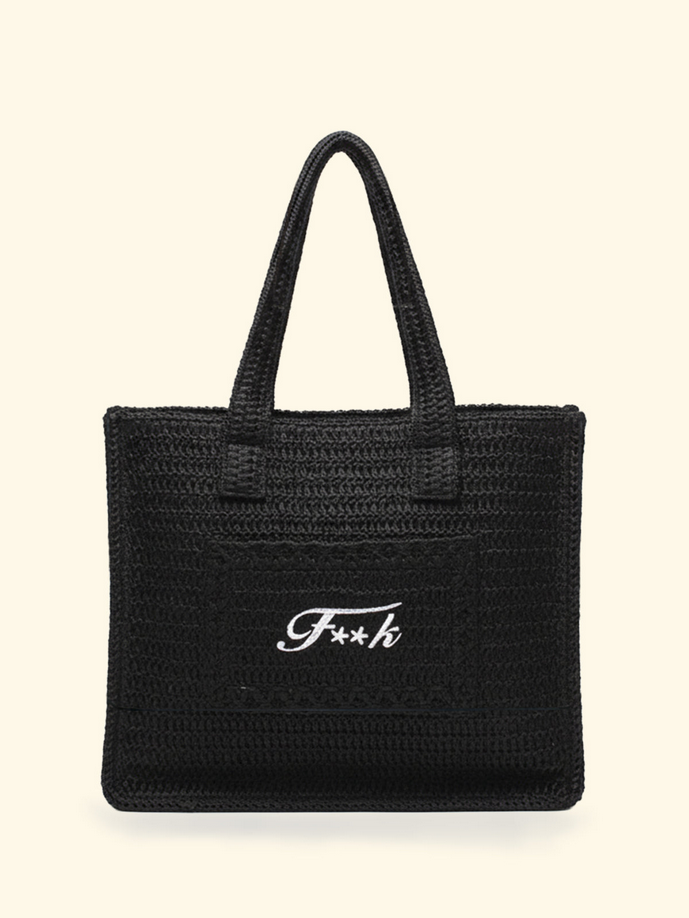 EFFEK borsa mare donna nero