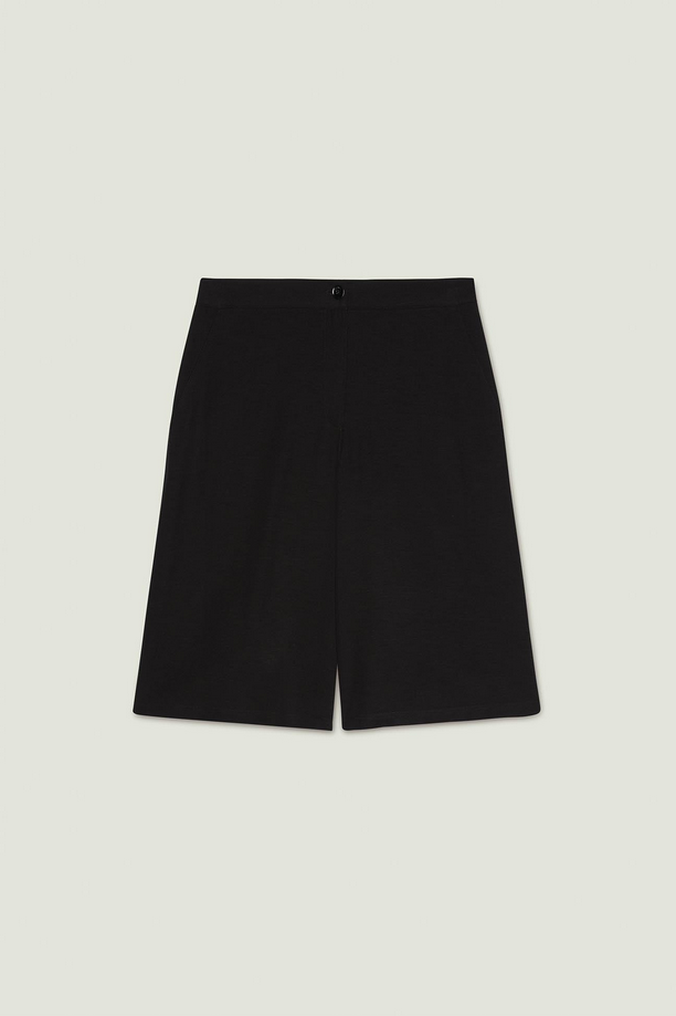Vrouwen Linnen Shorts Zwart