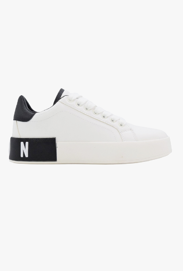 ICON scarpe donna bianco-nero