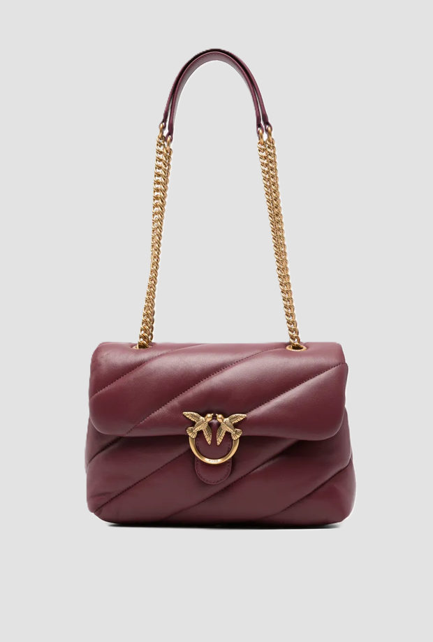 Tasche Liebe Tasche Puff Frau burgundy