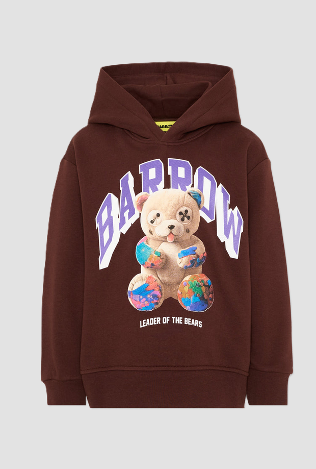 Hoodie und Bar Baby braun