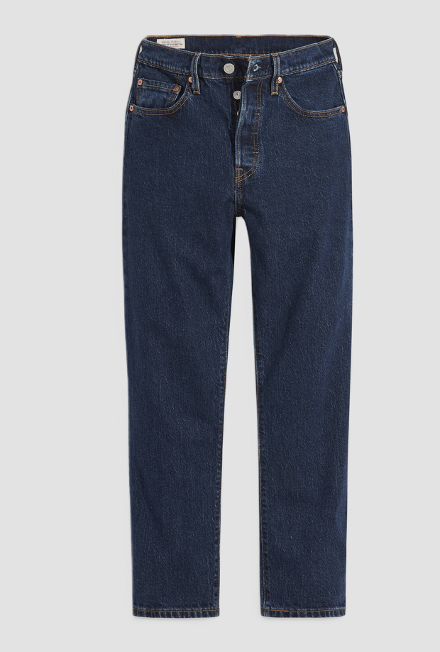 jeans gewas vrouw donkerblauw