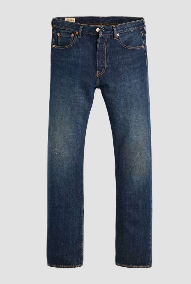 jeans coupe droite homme bleu fonce