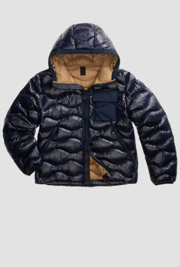 blauw man bryant jacket