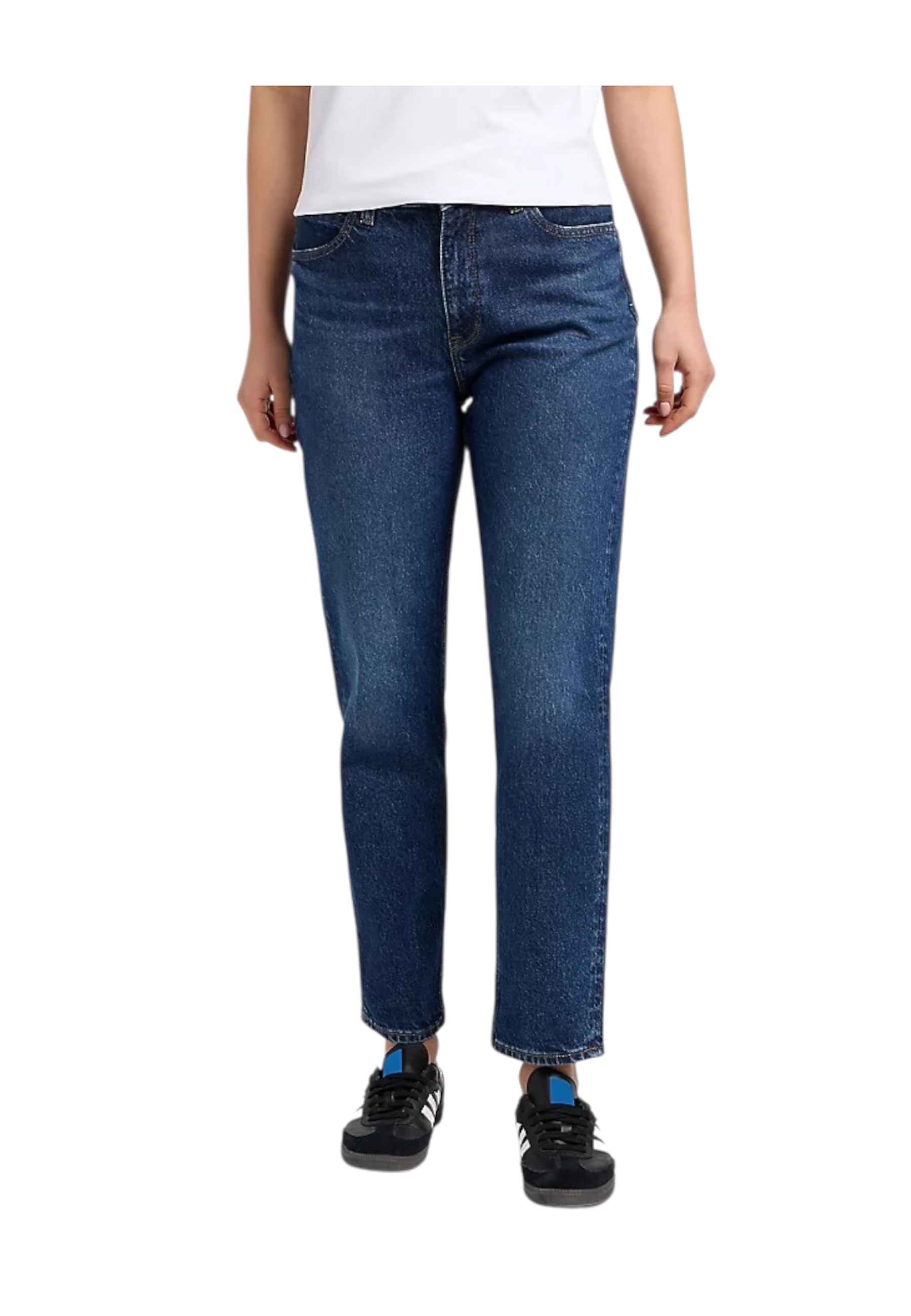 Jeans regular rhinestone Woman Lee Jeans life high