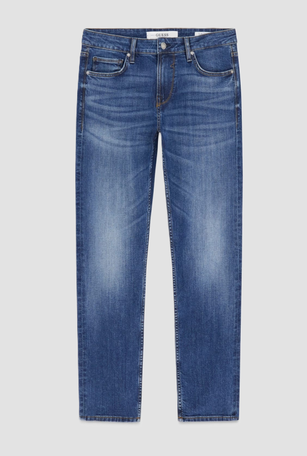 donkerblauwe jeans