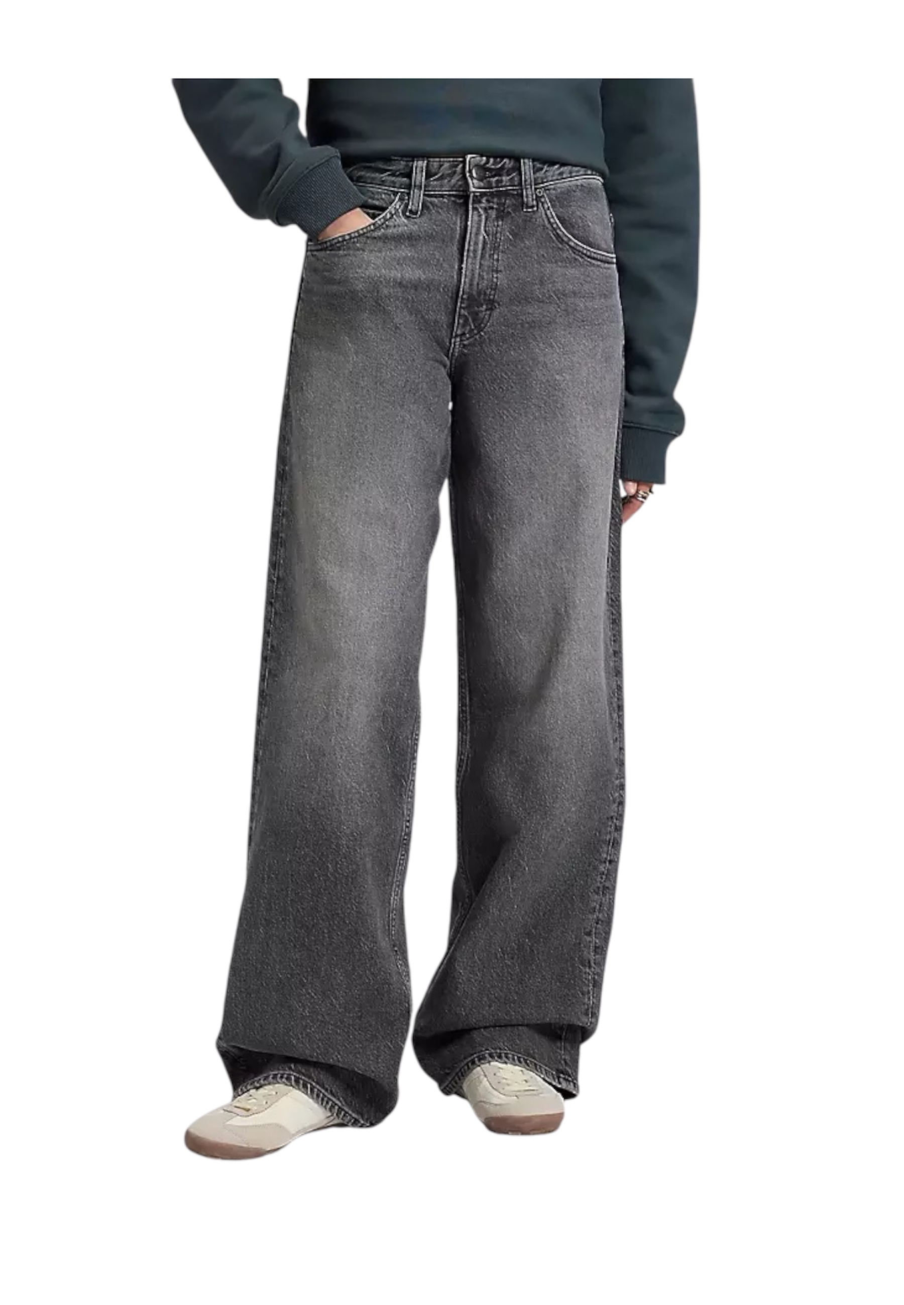 Jeans los rechte vrouw Lee Jeans diepe donkere ruimte