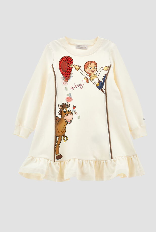 Kleid felpa Madchen garten